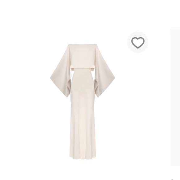 Elegant White Long Sleeve Dress with Feather Details - Picture 3 of 3